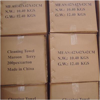 Shipping packing for microfiber cleaning towels